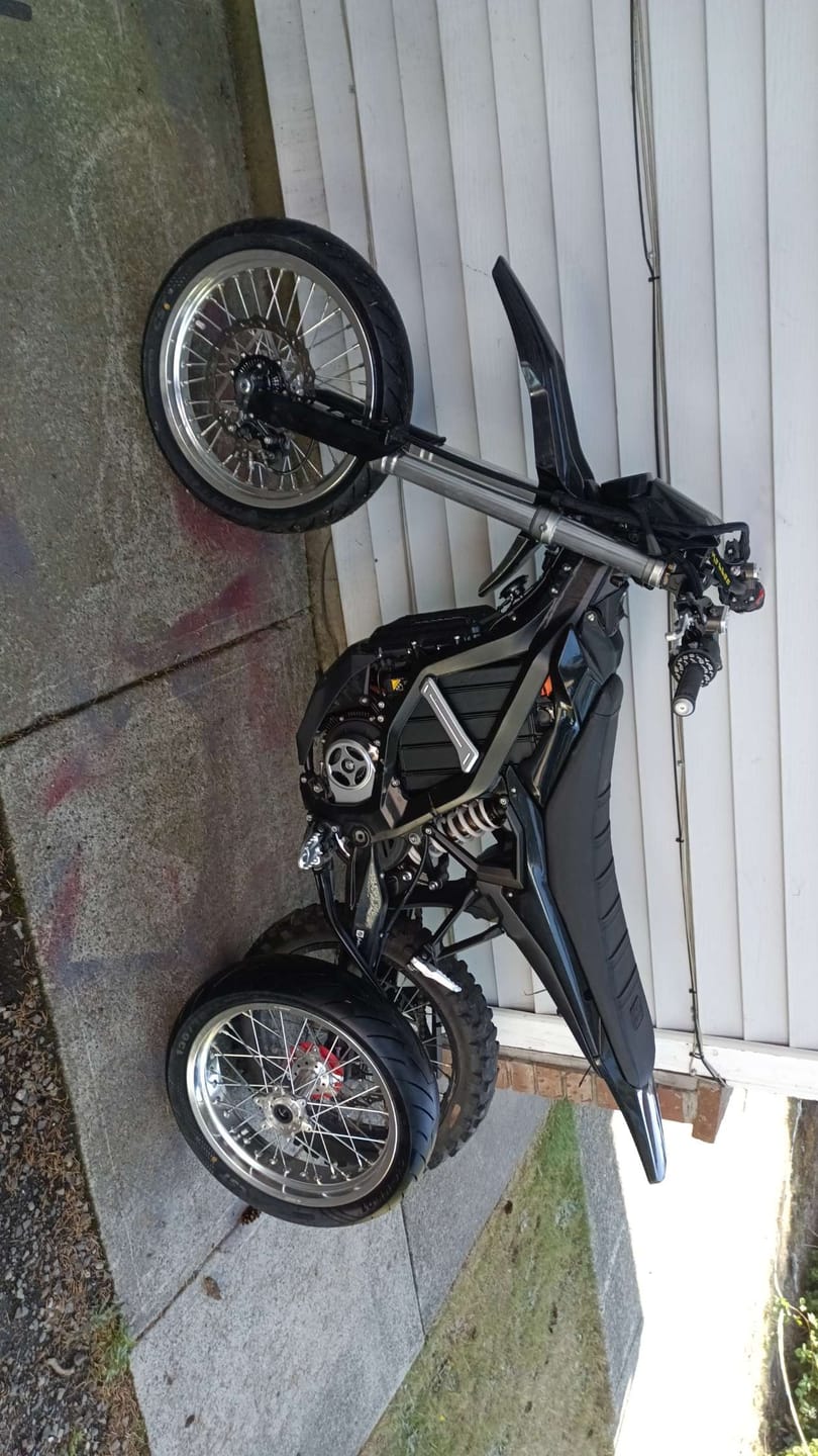 Customer photo review of Custom Seat Cover: Sur-Ron Ultra Bee