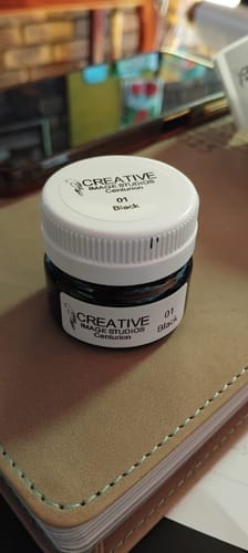 Customer photo review of Small White Round Labels - 210 per roll