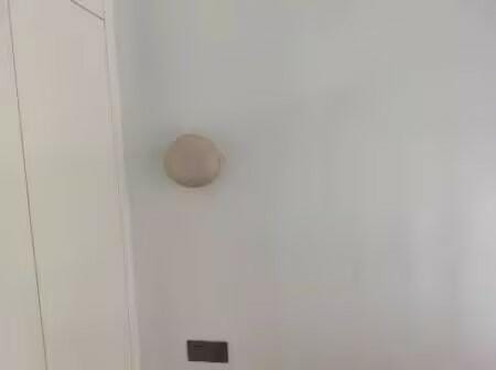 Customer photo review of Wall Lamp, Pebble Hand-Blown Glass Shade, Integrated LED, Models A-D