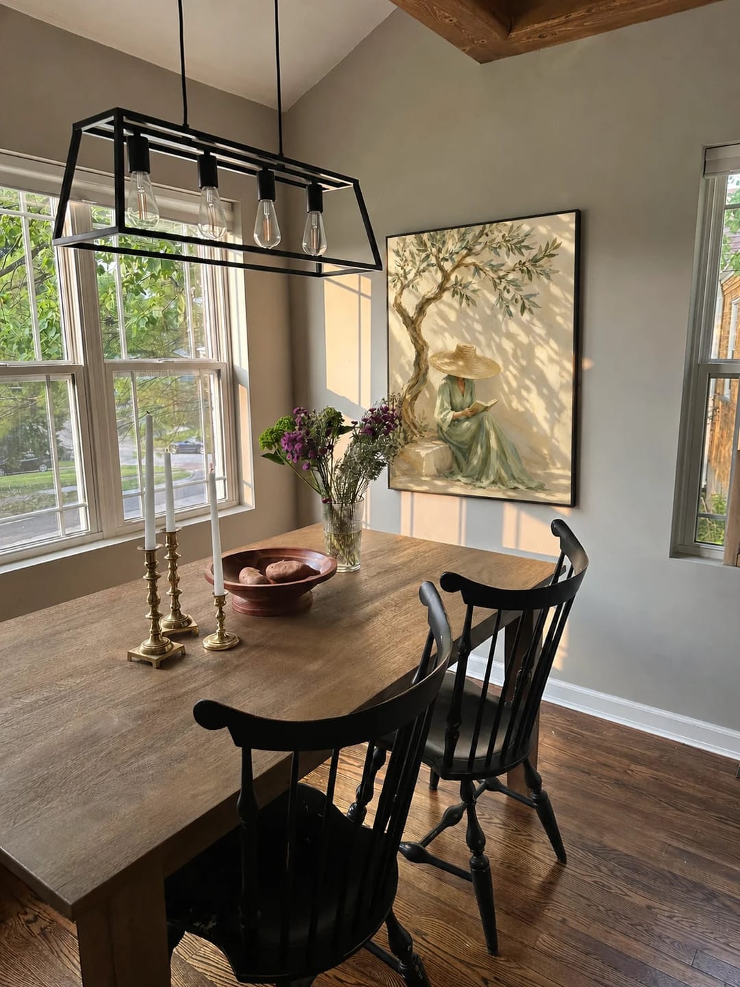 Customer photo review of Expressive Contemporary Art｜Under the Olive Shade