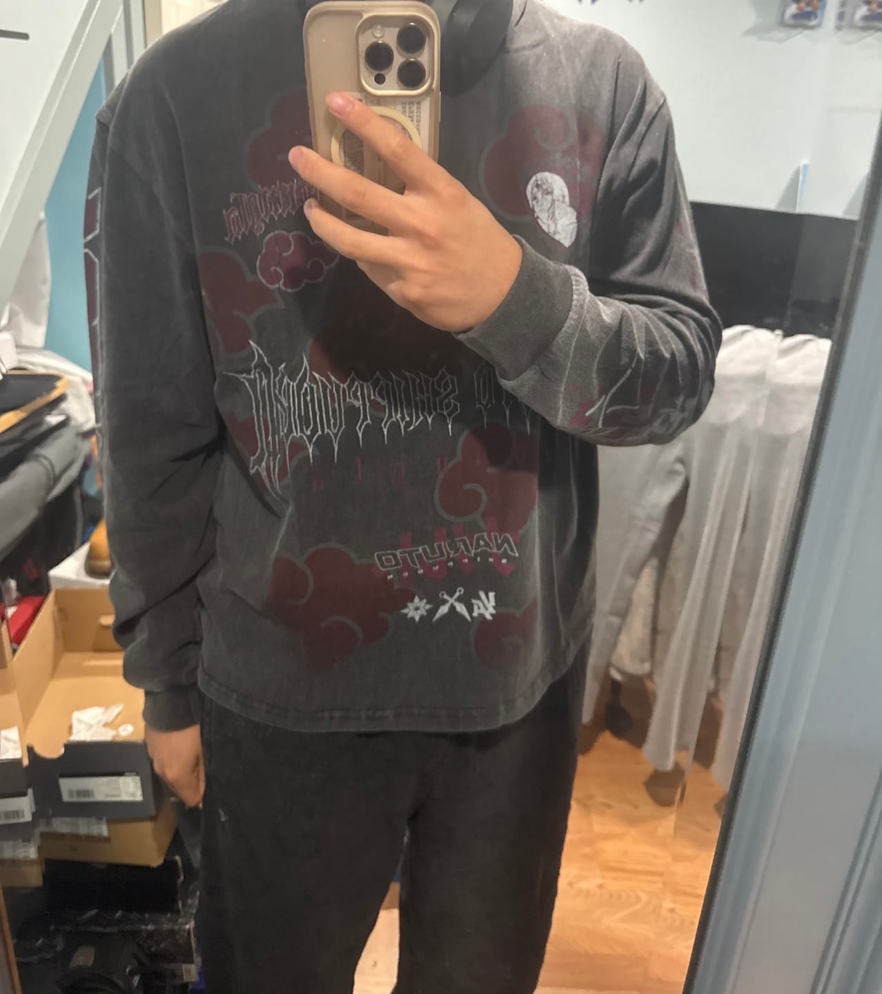 Customer photo review of 8073 - Naruto Longsleeves