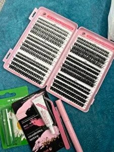 Customer photo review of Angelic Blinks İpek Kirpik Seti