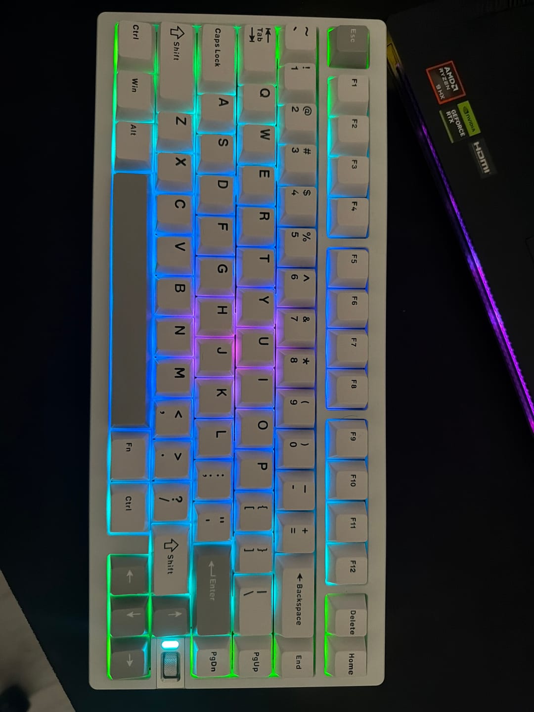Customer photo review of WEIKAV Nut75 Alüminyum Mekanik Klavye