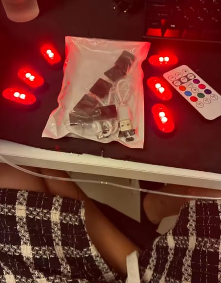 Customer photo review of Kit Pro Iluminación Ambiental LED RGB