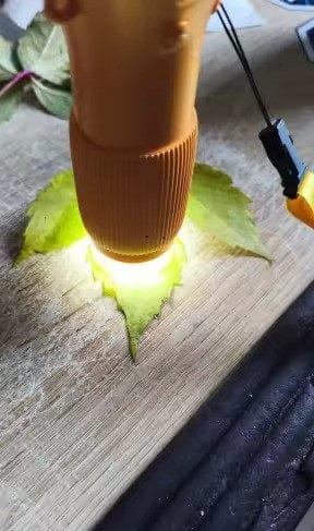 Customer photo review of Kit Explorador: Microscopio Infantil Portable Digital HD + Guía de Crianza Digital 🔬✨