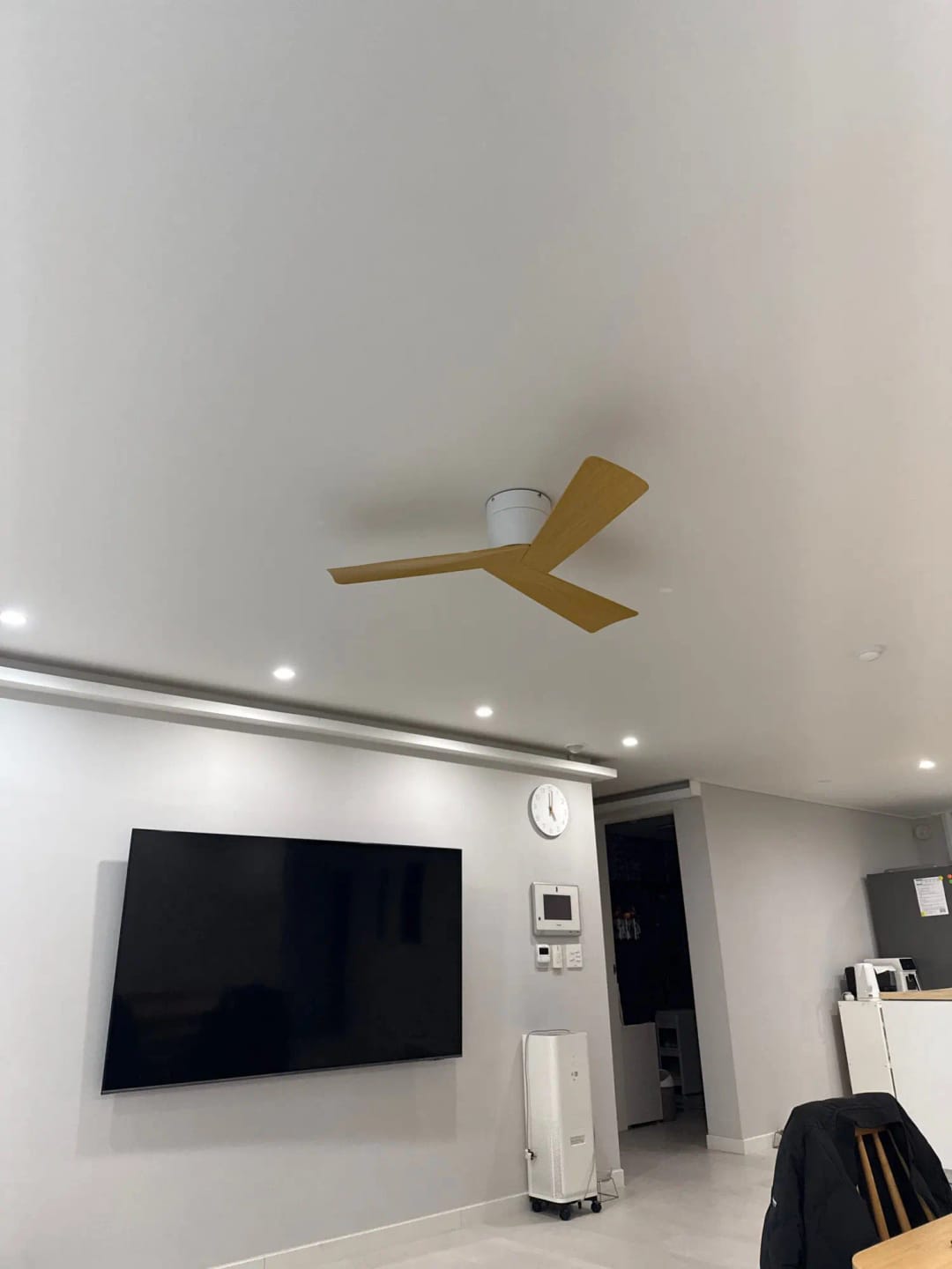 Customer photo review of Retro Ceiling Fan – 42/52 Inch DC Motor with Remote, No Light