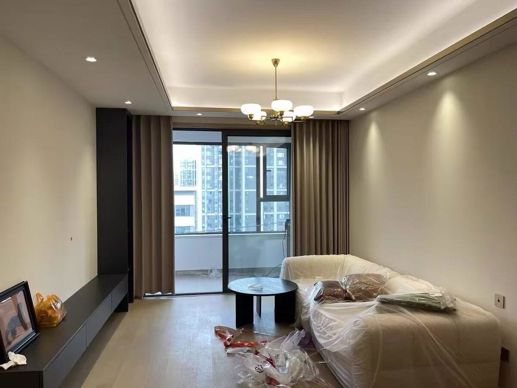Customer photo review of Belue Chandelier, Vintage Glass Globe, Gold or Chrome, E26/E27