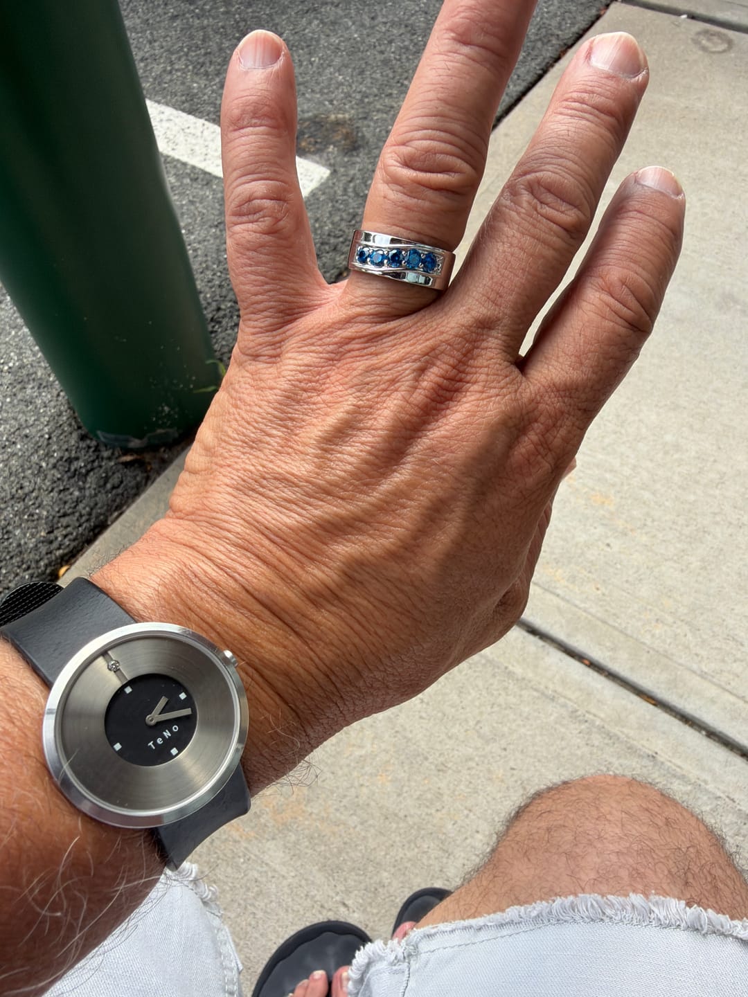 Customer photo review of Nightfall Men's Ring