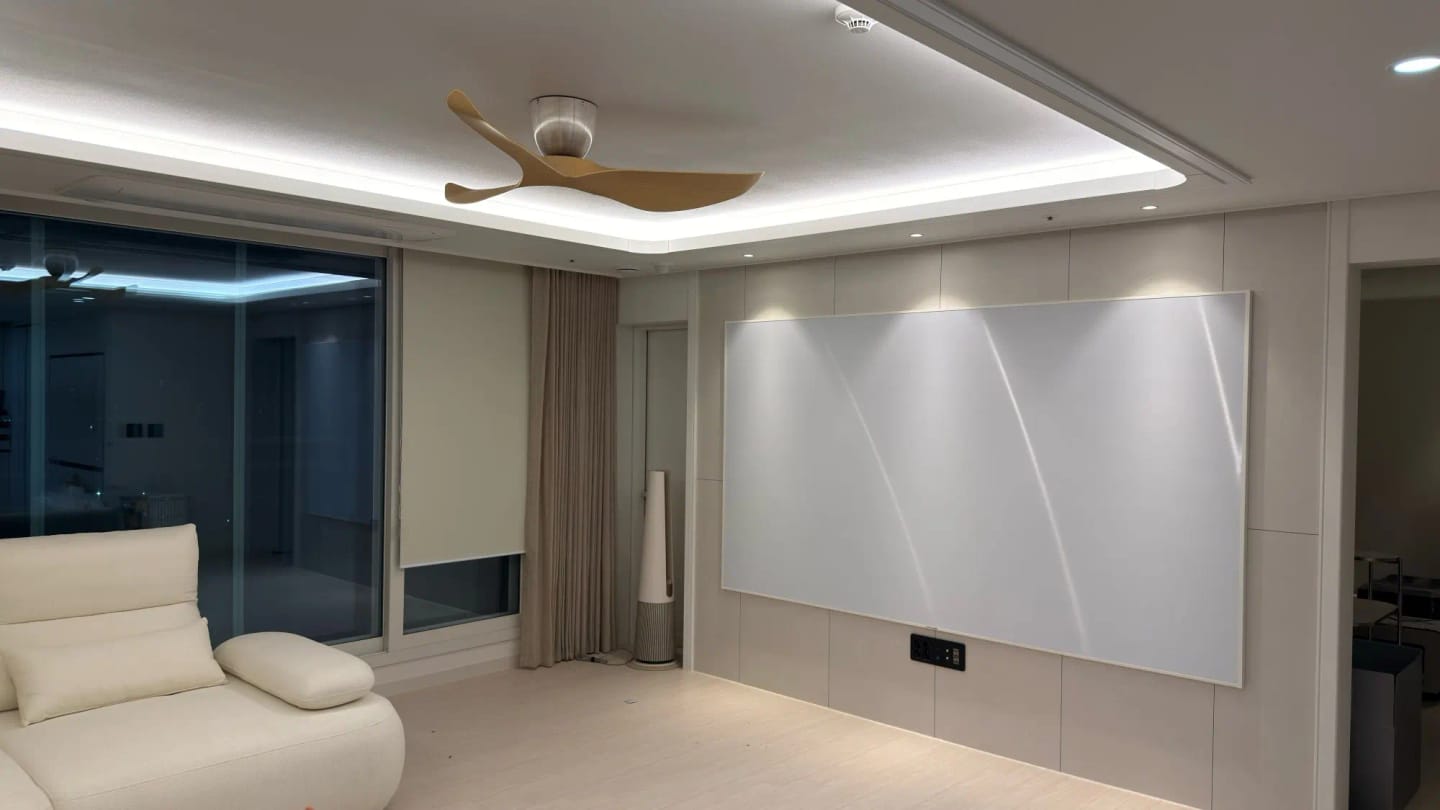 Customer photo review of Vintage Home Ceiling Fan – 60 Inch DC Motor with Remote