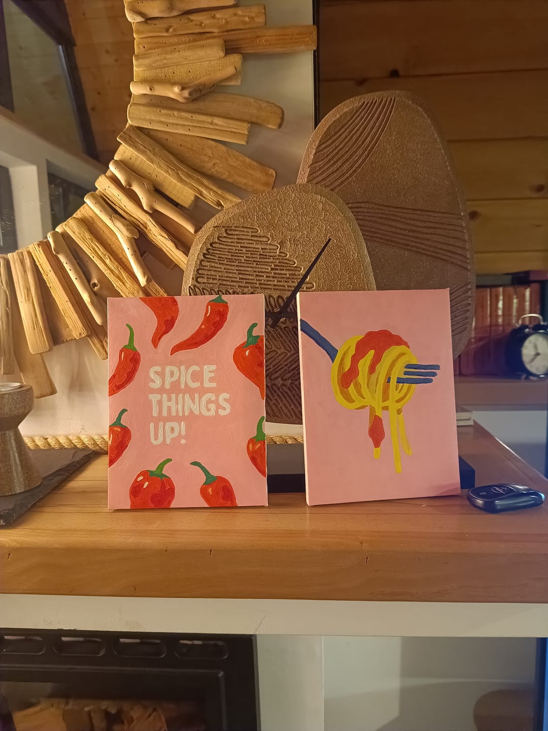Customer photo review of 6 Mini Paintings | Spicy Set