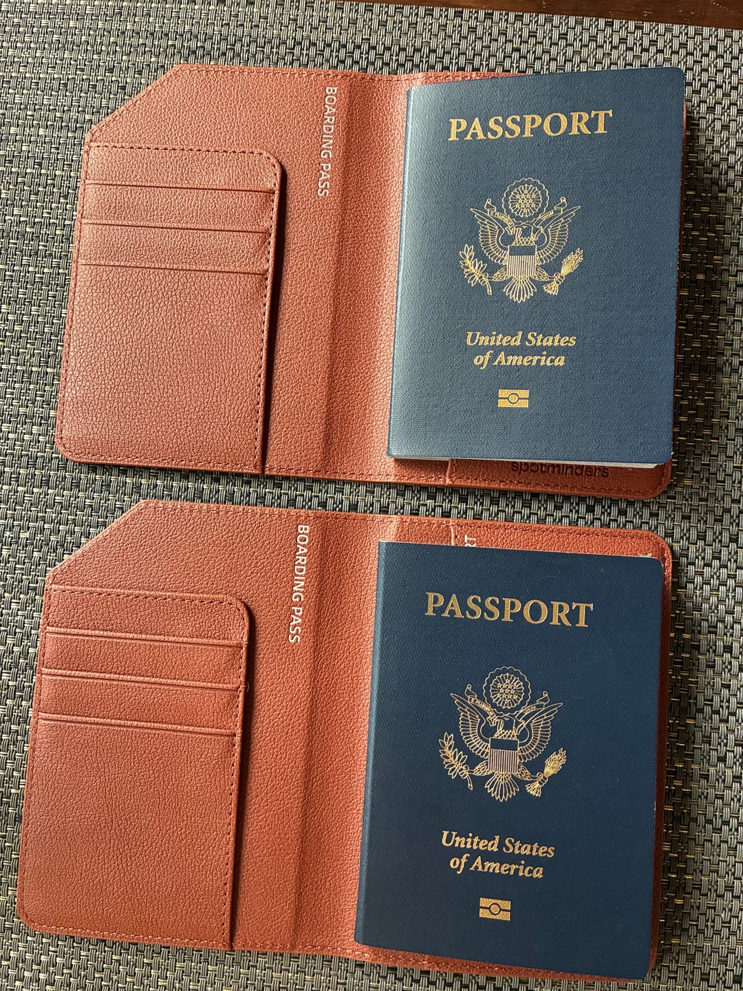 Customer photo review of Passport Holder Air