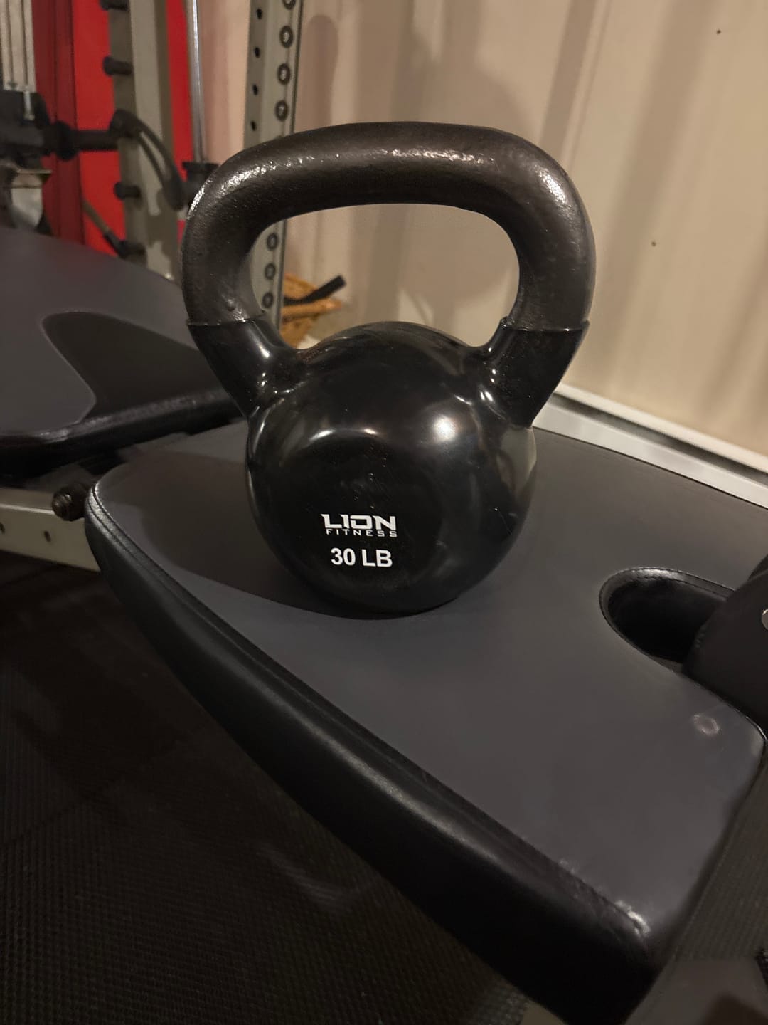 Customer photo review of Kettlebell en Vinyle Noir