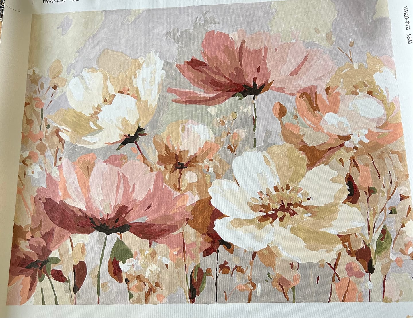 Customer photo review of Fields of Grace | Paint by Number