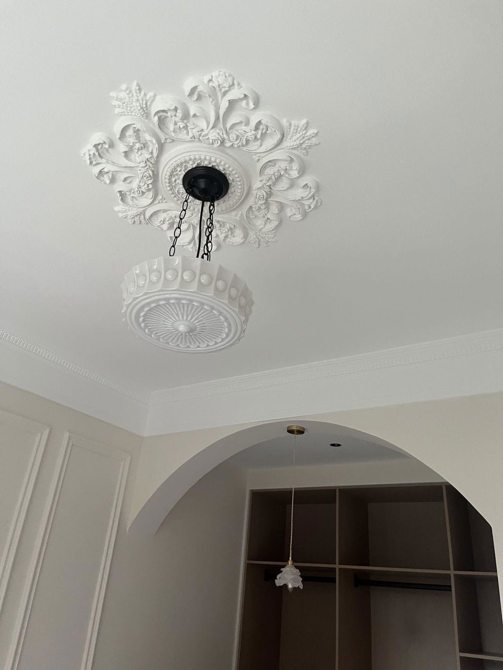 Customer photo review of Ceiling Light, Charles Edwards, Glass Shades, Black, E27 LED