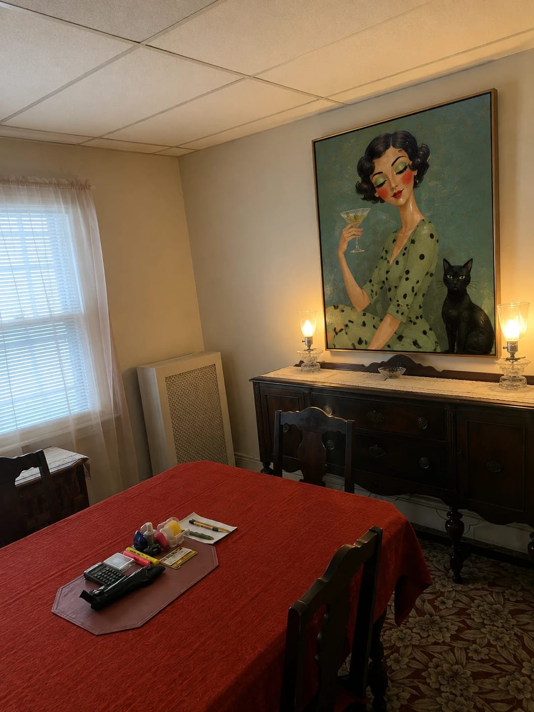 Customer photo review of Modern Folk Art ｜ Green Martini