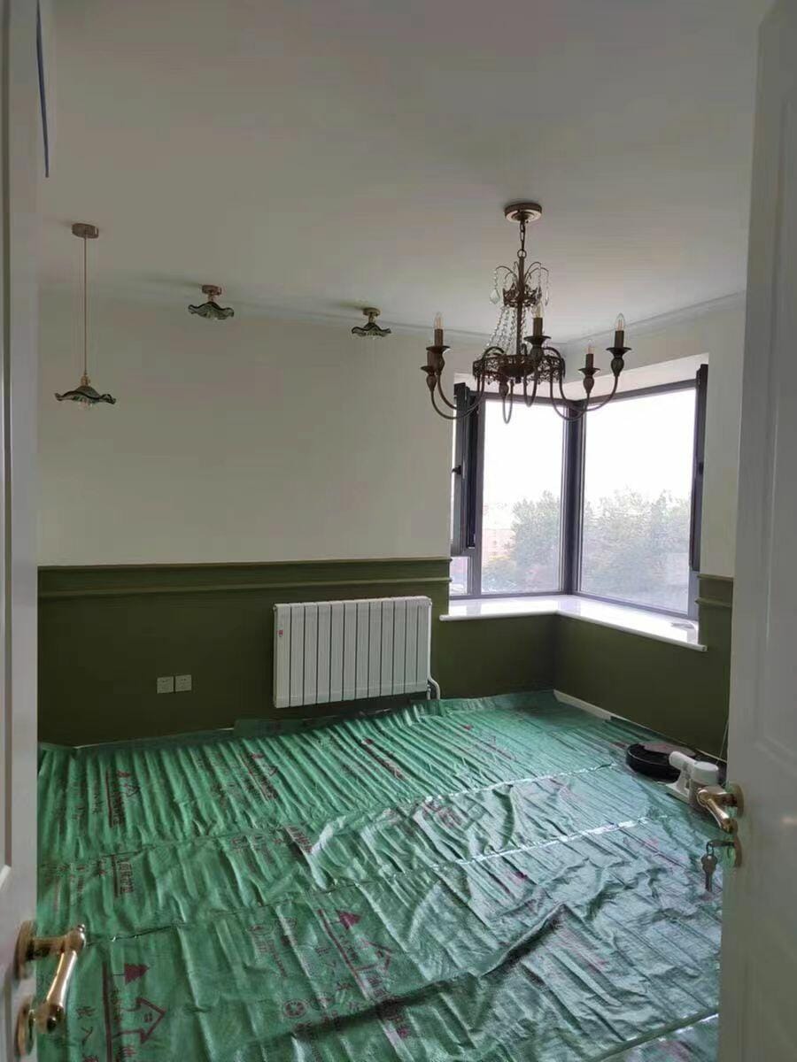 Customer photo review of Pendant Light, Fluted Hibiscus Glass Shade, Brushed Brass, E26/E27