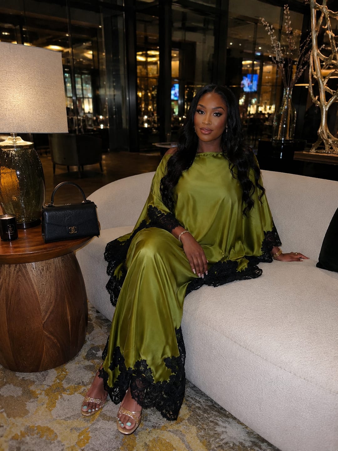 Customer photo review of The Imani Luxe Set