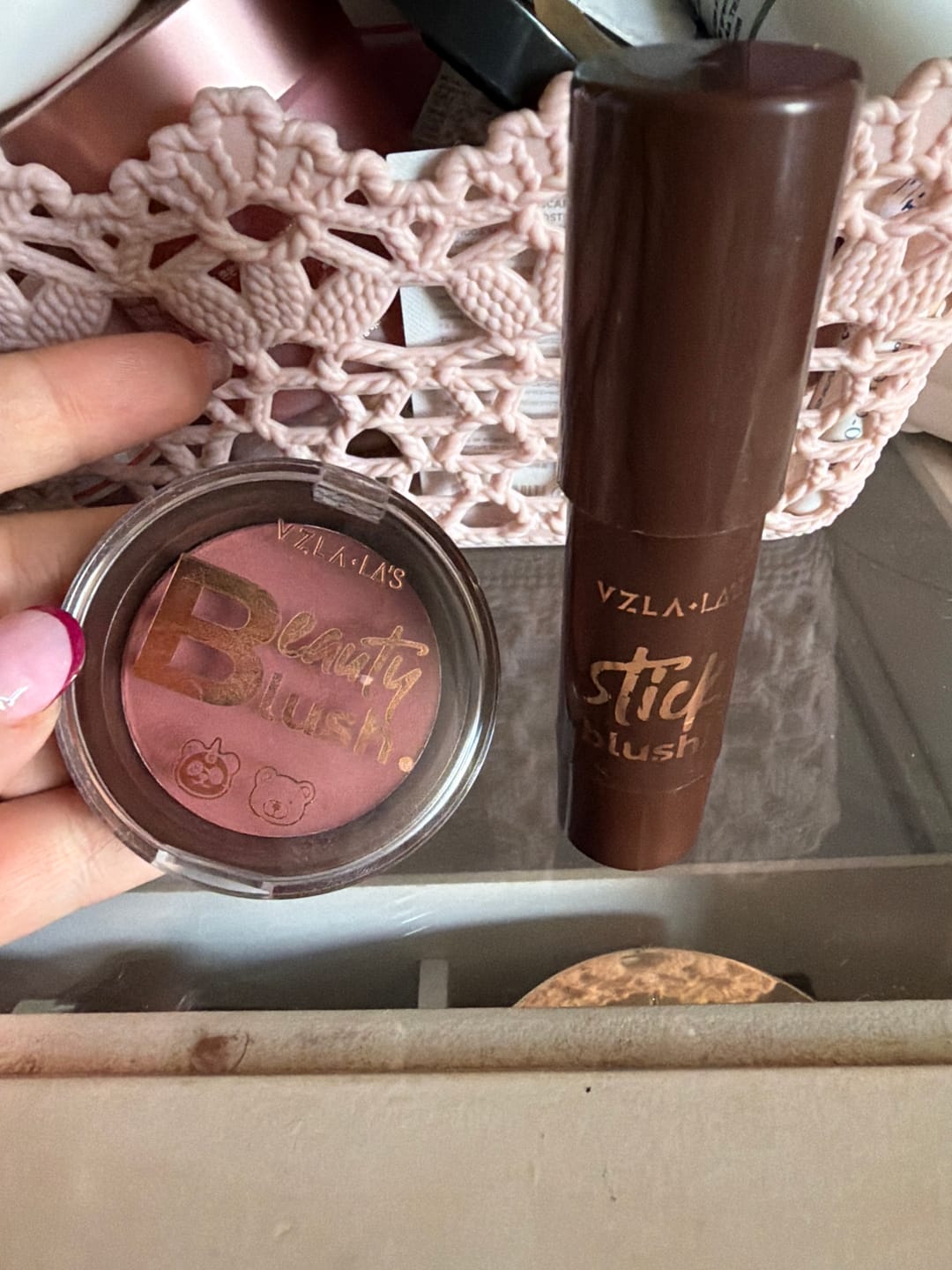 Customer photo review of Kit Blushes Red Mocha Vizzela + La's
