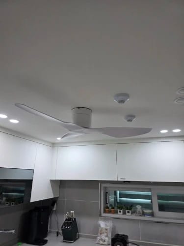 Customer photo review of Home Retro Ceiling Fan – 45/52 Inch DC Motor with Remote