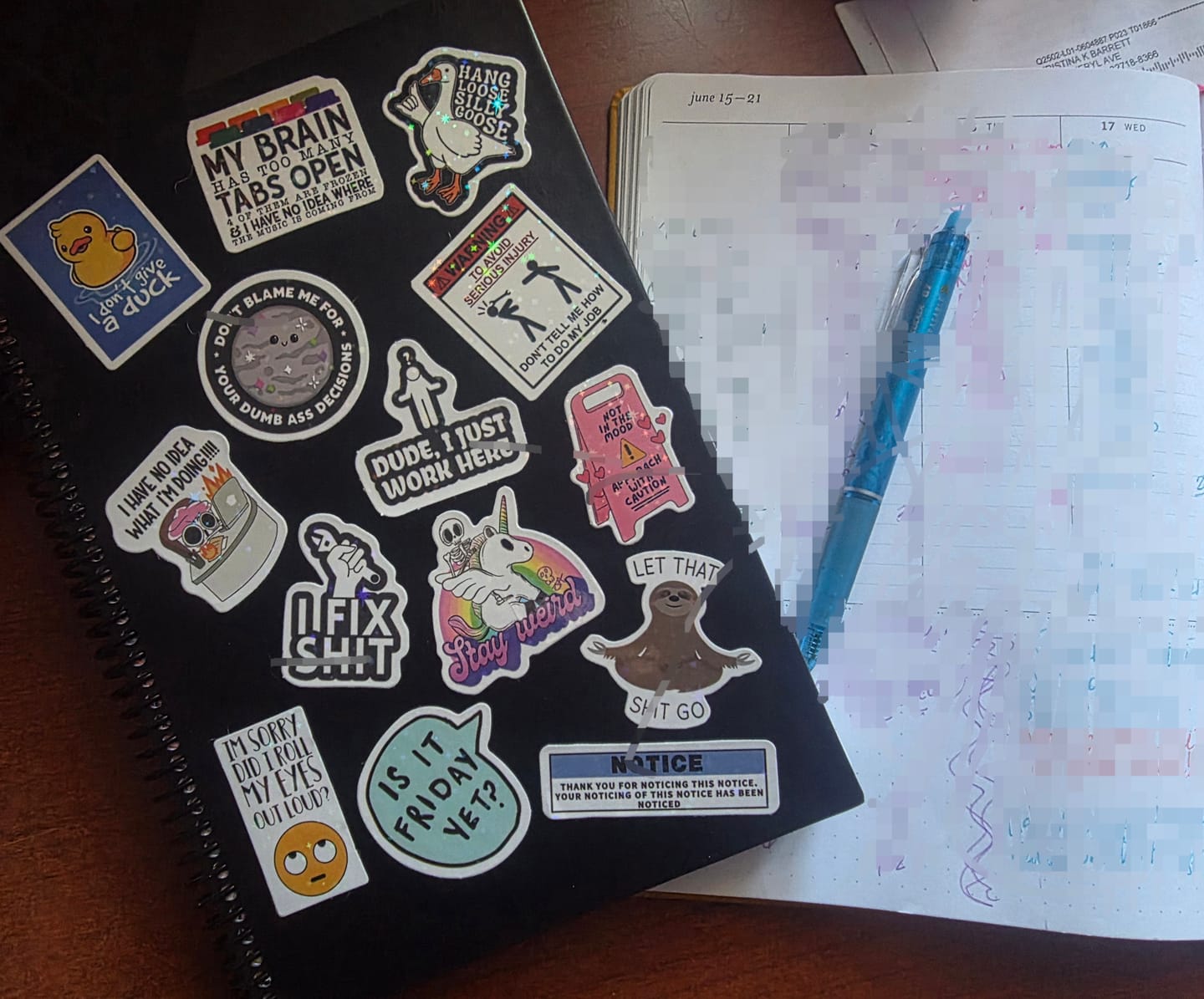 Customer photo review of Academic 2026–2027 | The Kristy Planner | Midnight