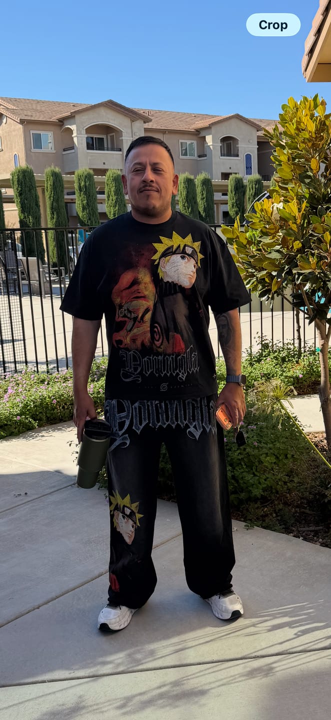 Customer photo review of 2012 - Naruto Artwork Sweats