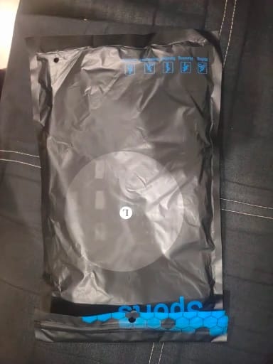 Customer photo review of Rodillera de compresión ajustable