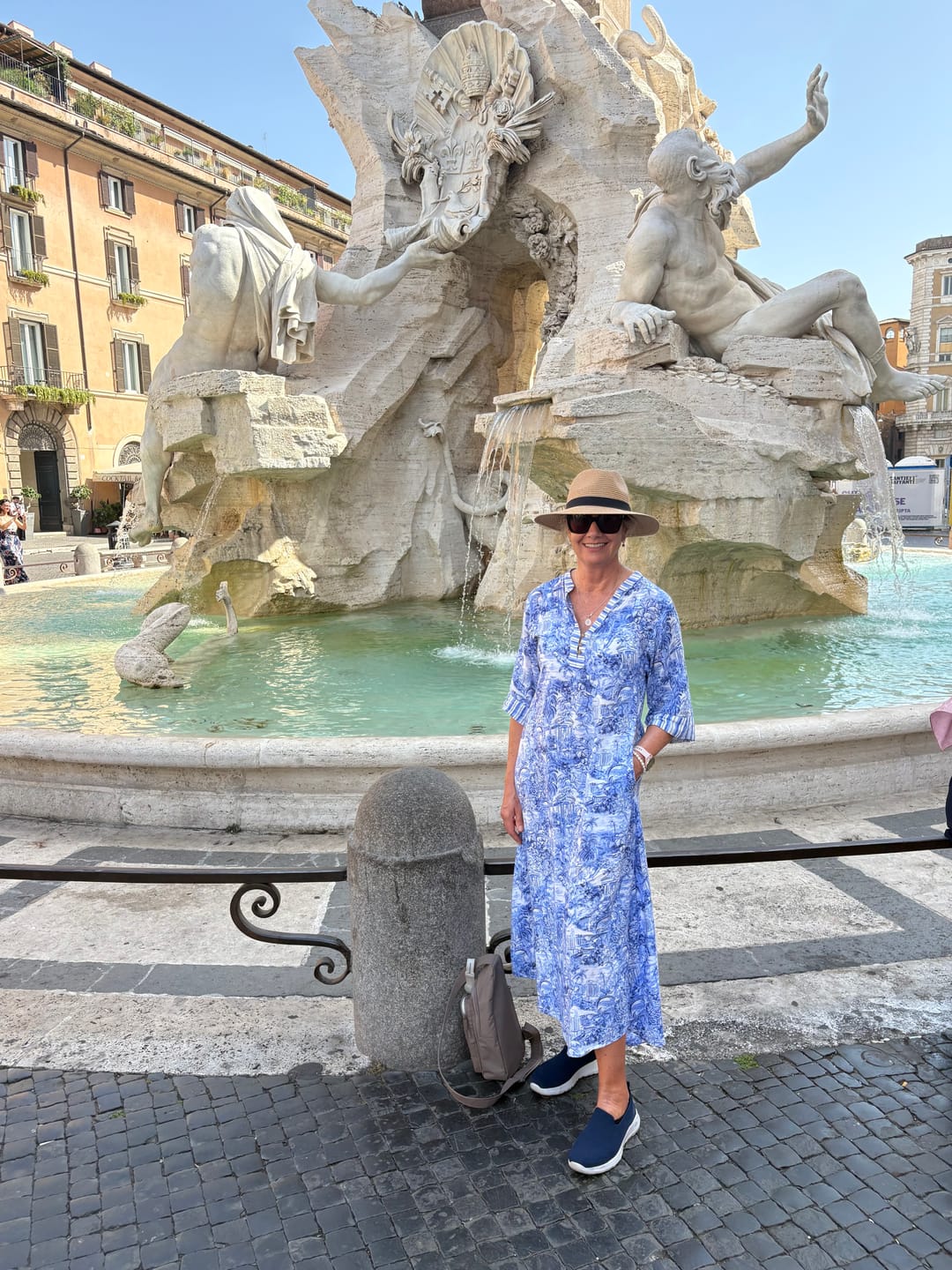 Customer photo review of Jetset Gypsy | Lost City Blue