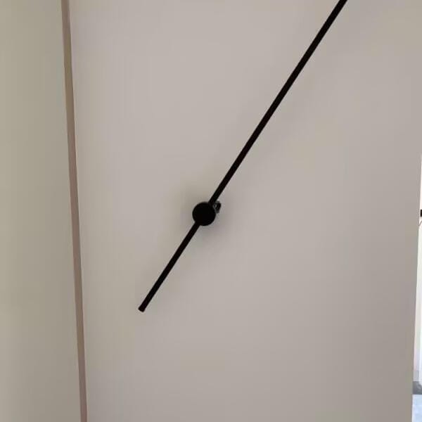 Customer photo review of Wall Light, Linear LED Slim Tube, Black or Copper, Wall or Ceiling Mount