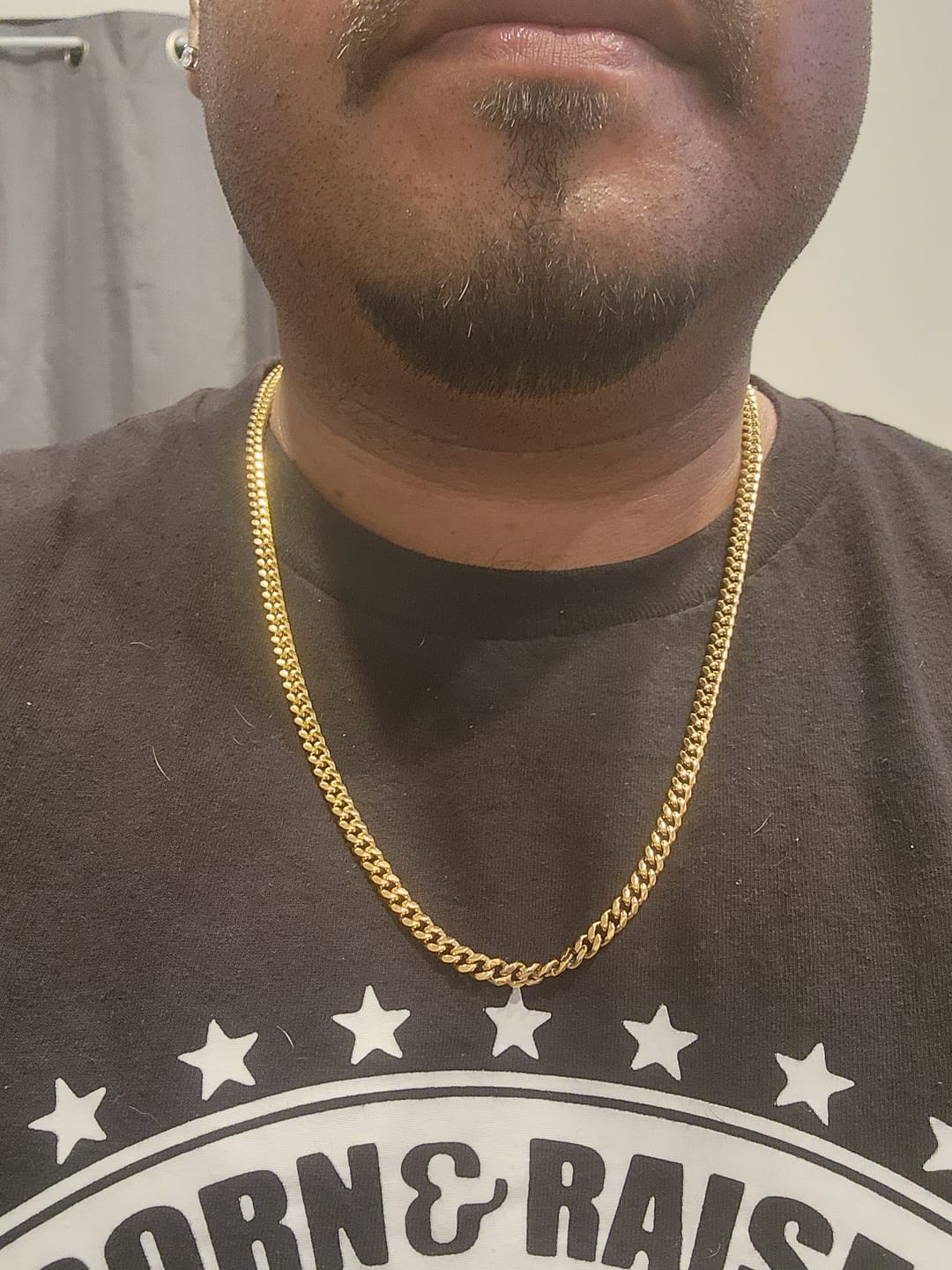 Customer photo review of Mens Miami Cuban Link Chain - 5mm