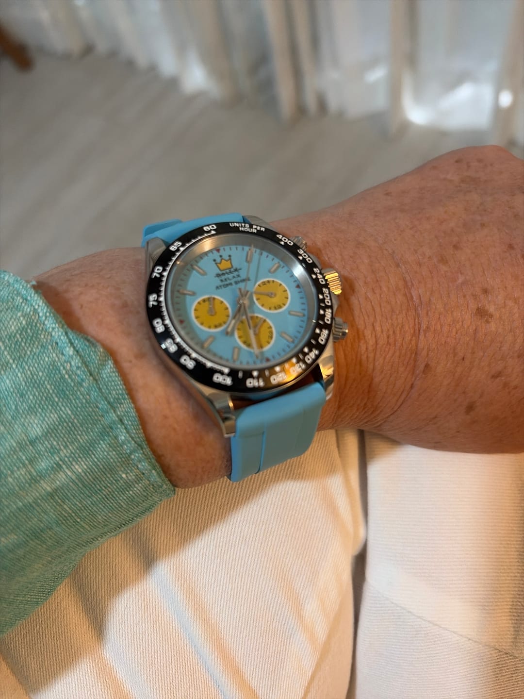 Customer photo review of VELOCIREX FLUORO WATCH