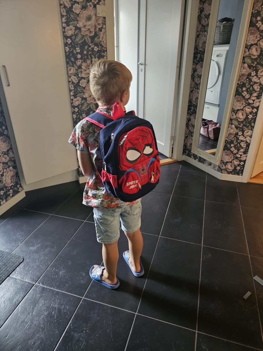 Customer photo review of Spiderman Ryggsäck