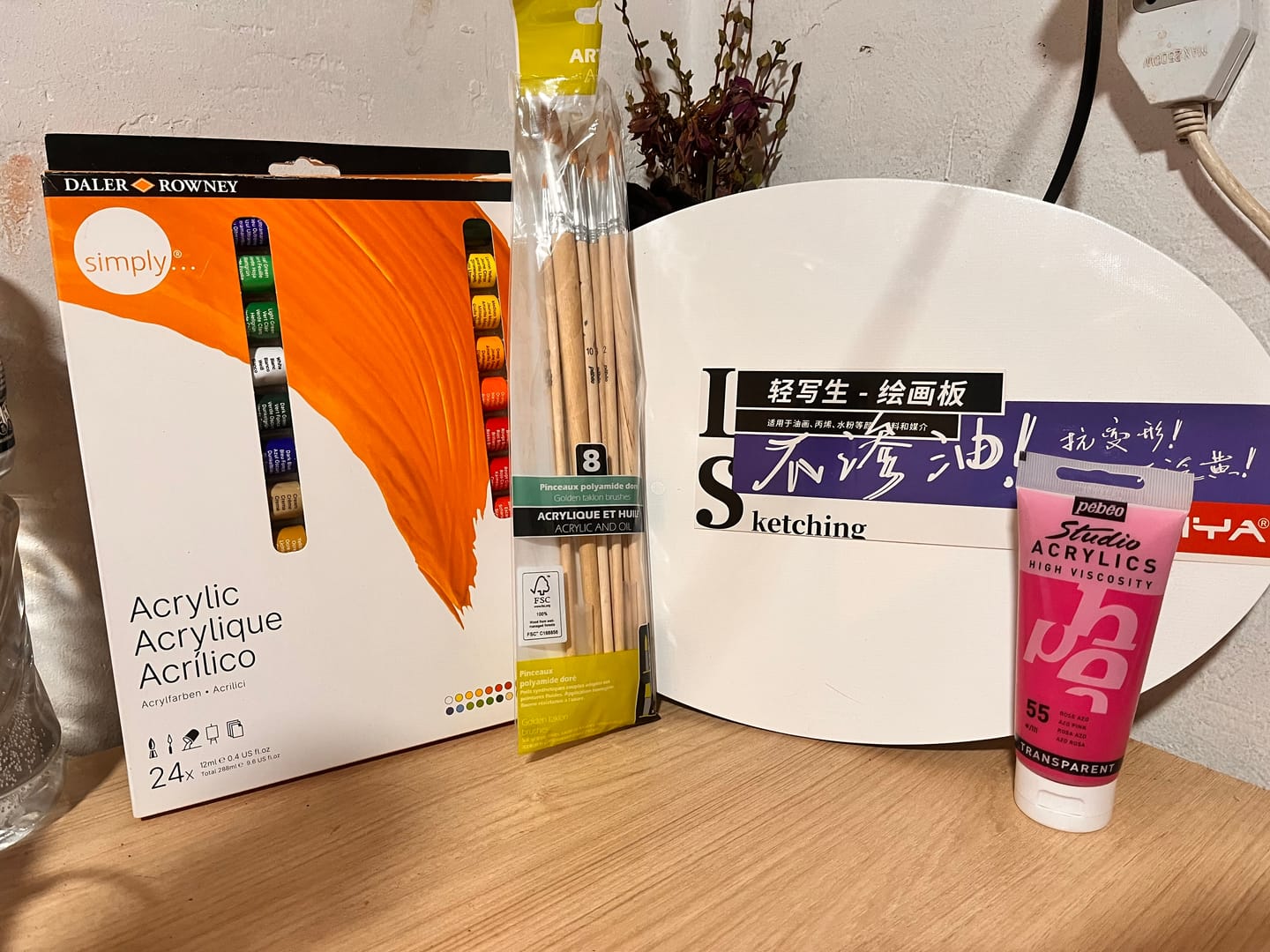 Customer photo review of Pebeo Studio - Acrílicos Tubos 100 ml