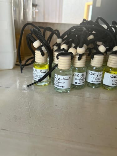 Customer photo review of Large Narrow White Rectangular Labels - 320 per roll