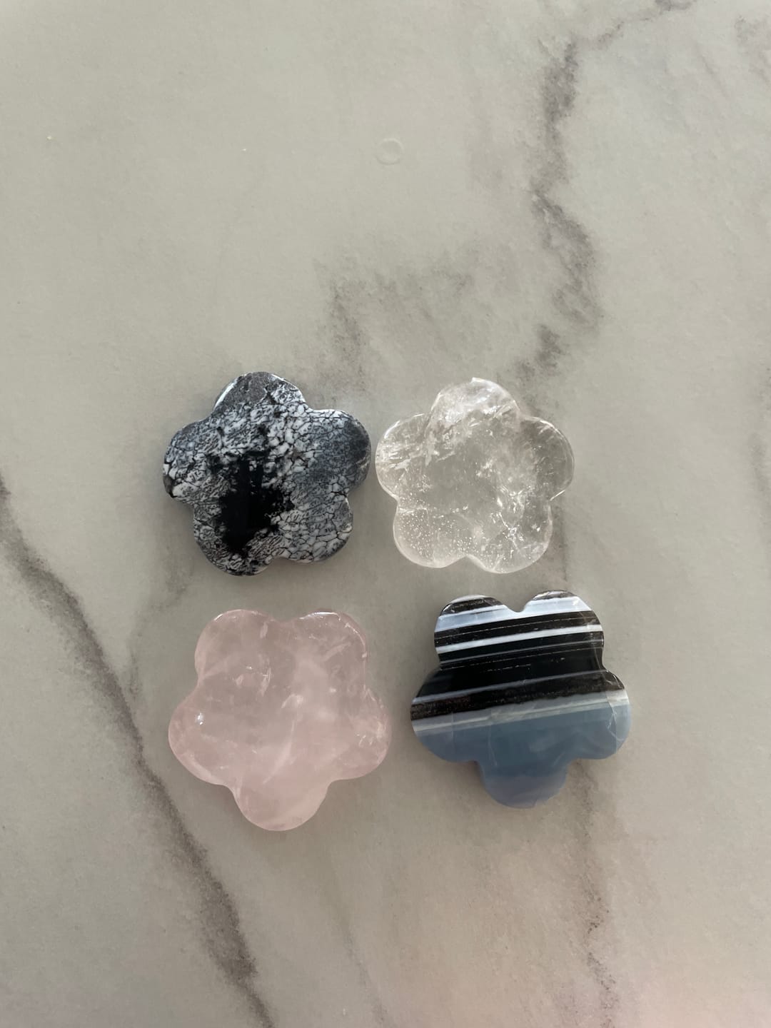 Customer photo review of Blue Opal Flower