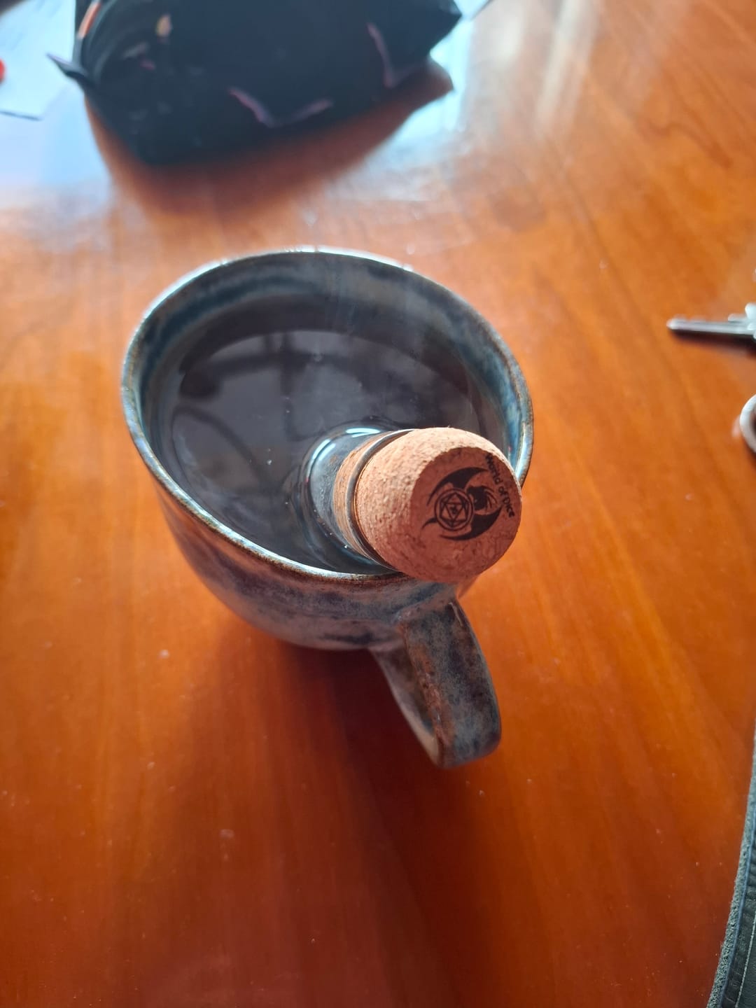 Customer photo review of Reagenzglas als Teesieb