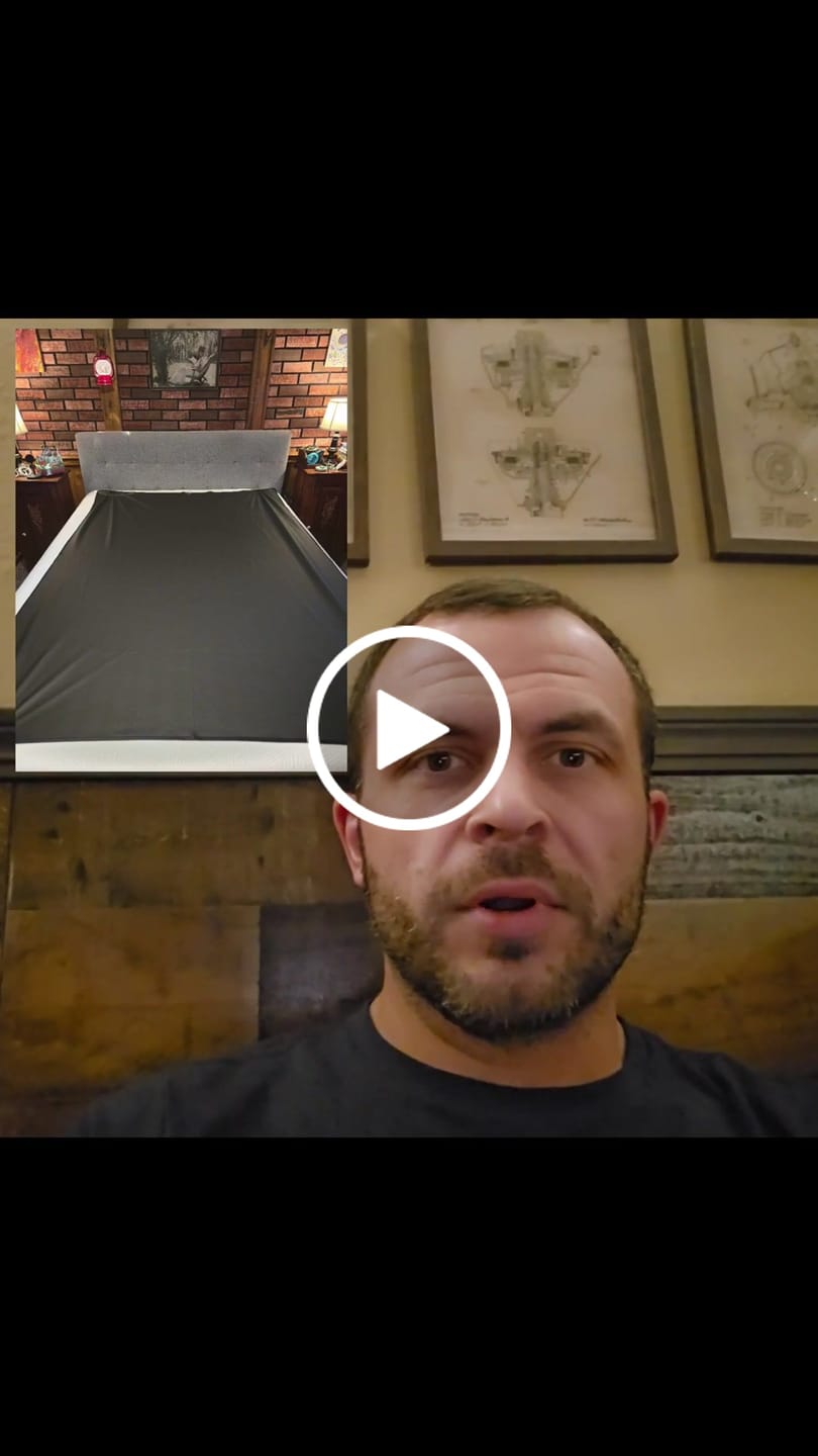Customer video review of Earthbound® Grounding Mattress Pad