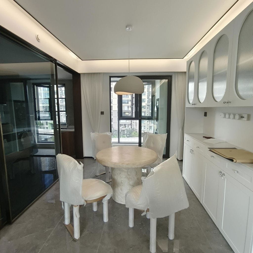 Customer photo review of Pendant Light Selene Halia, Moon-Inspired Dome Shade, E26, Grey or White