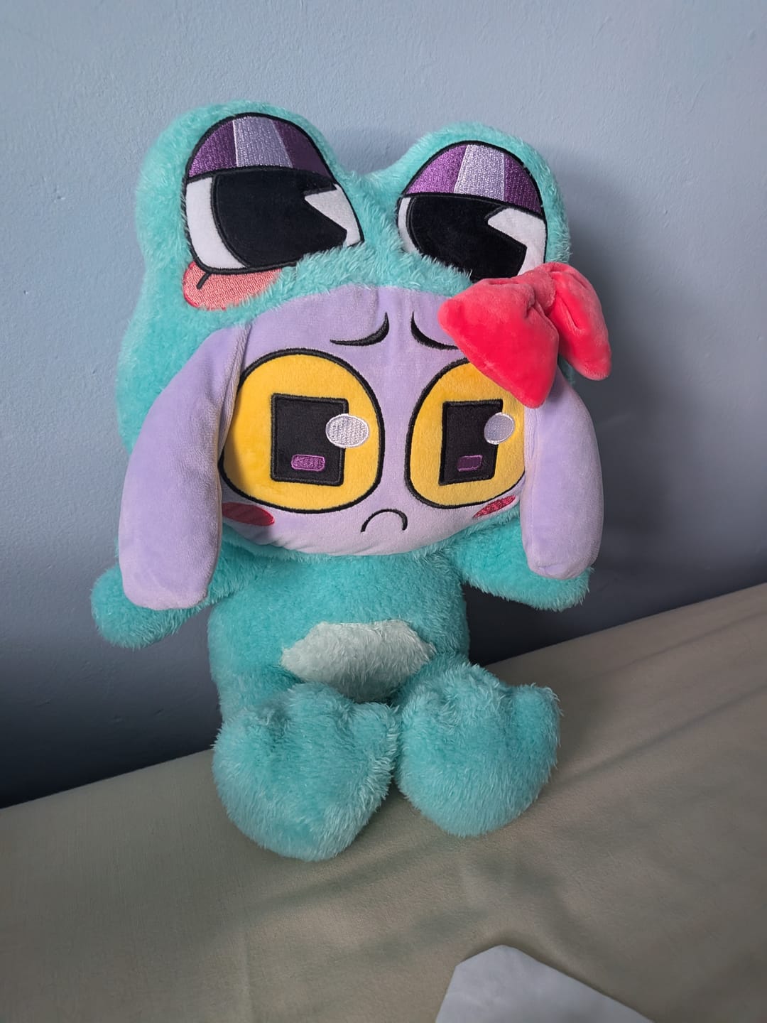 Customer photo review of Ribbit-Suit Jax Plush