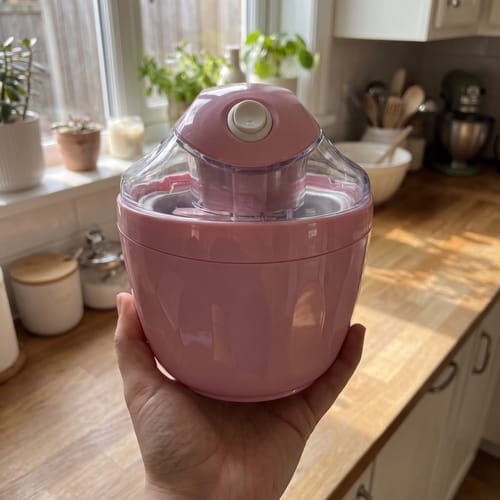 Customer photo review of Ice cream maker