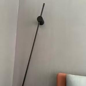 Customer photo review of Wall Light, Linear LED Slim Tube, Black or Copper, Wall or Ceiling Mount
