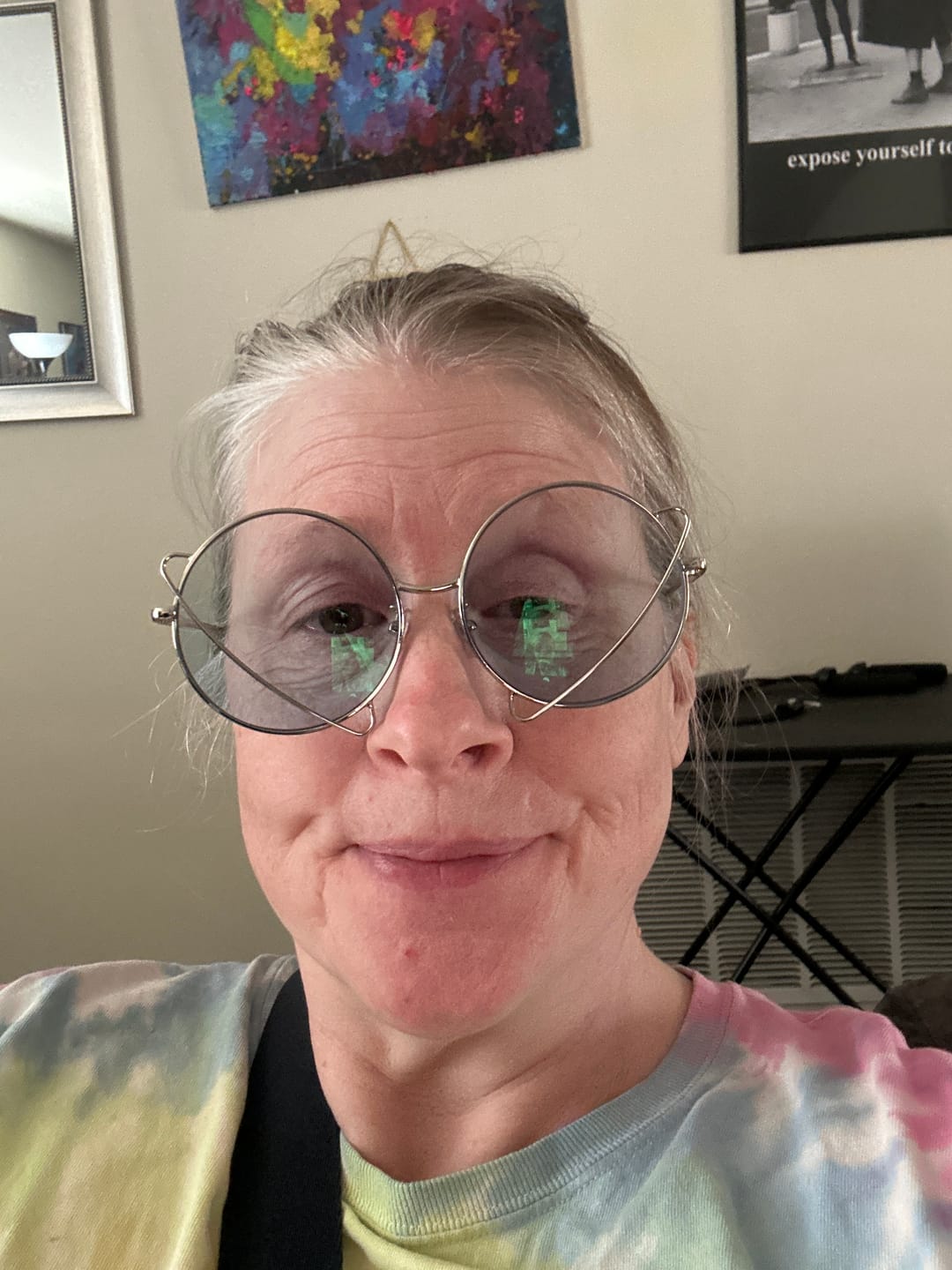 Customer photo review of Cosmic Eyeglasses