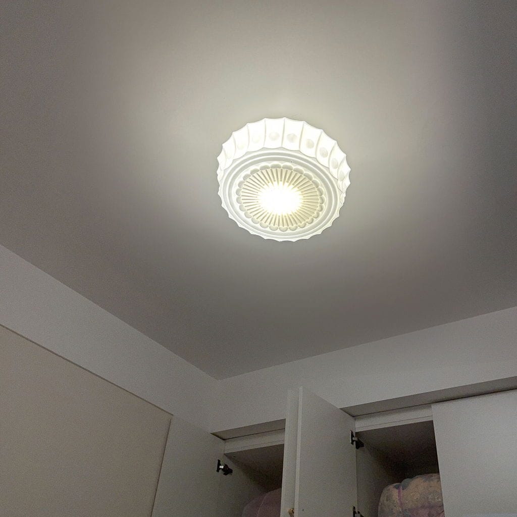 Customer photo review of Ceiling Light, Charles Edwards, Glass Shades, Black, E27 LED