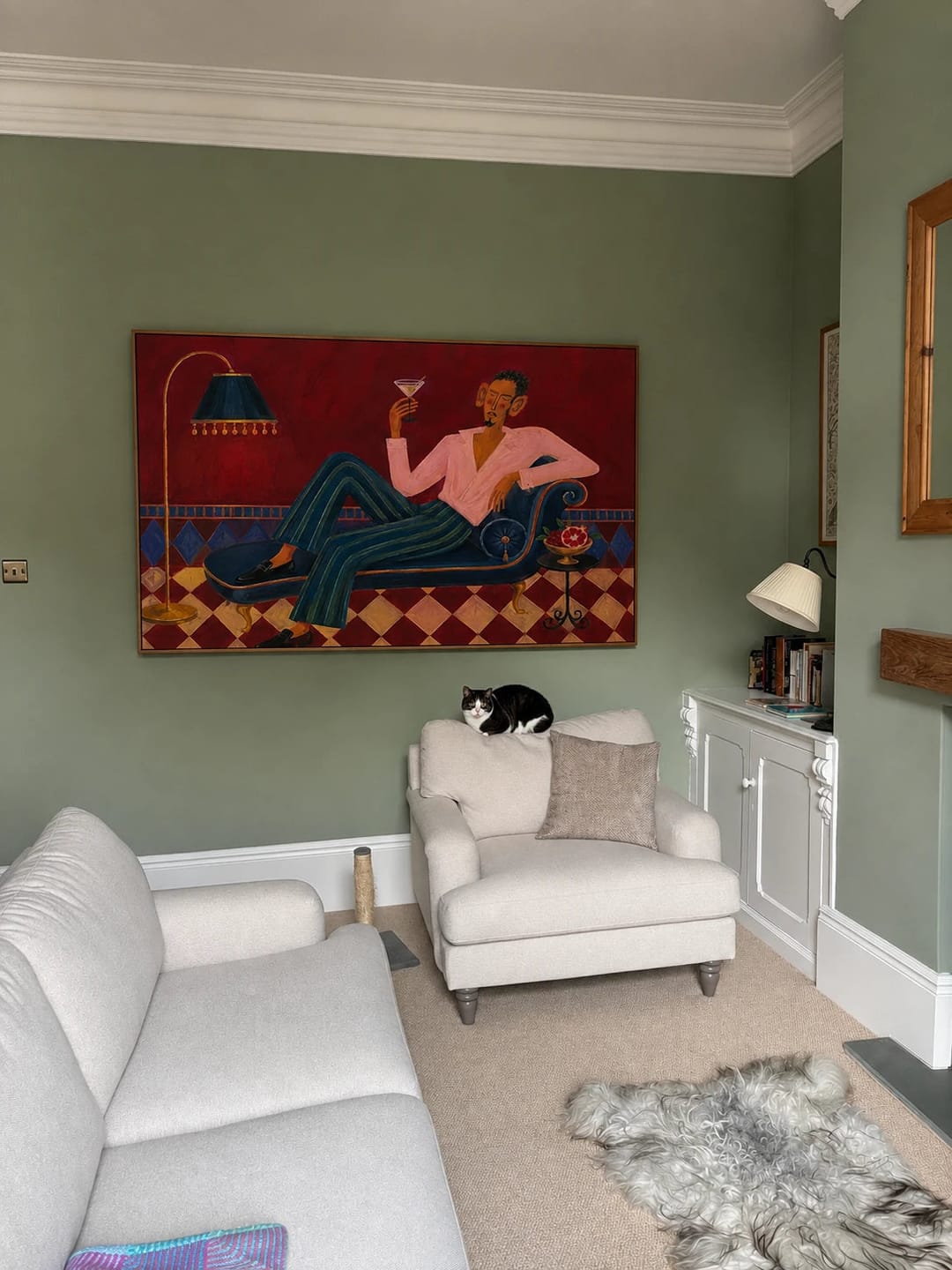 Customer photo review of Modern Folk Art ｜ Velvet Solitude