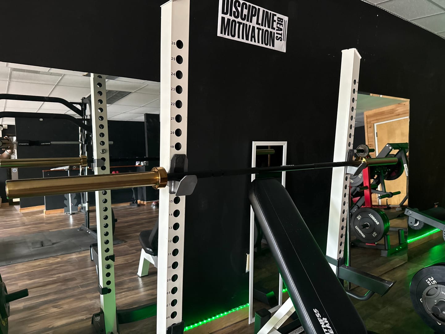 Customer photo review of Gold 7 ft Barbell - 20 kg