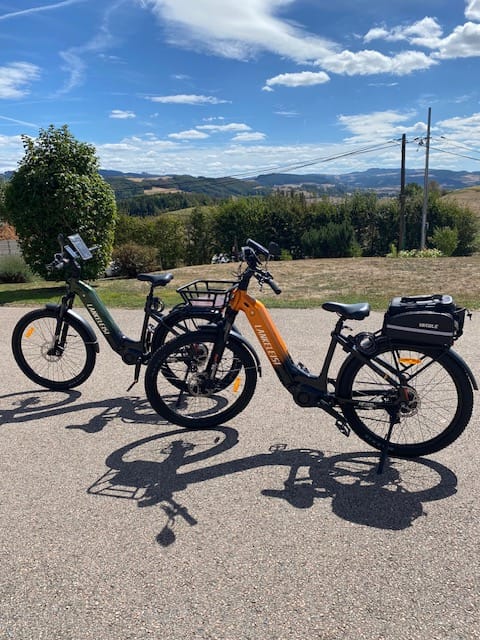 Customer photo review of Vakole Waterproof Bike Rack Bag With Large Capacity (17-35L)