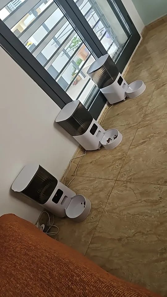 Customer photo review of SmartFeed — 5L WiFi Automatic Cat & Dog Feeder