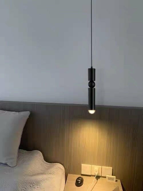 Customer photo review of Pendant Light, Geometric Cylinder Cluster, E27, Black, Chrome or Gold
