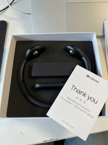 Customer photo review of Holtrow Pulse — Vagus Nerve Stimulator