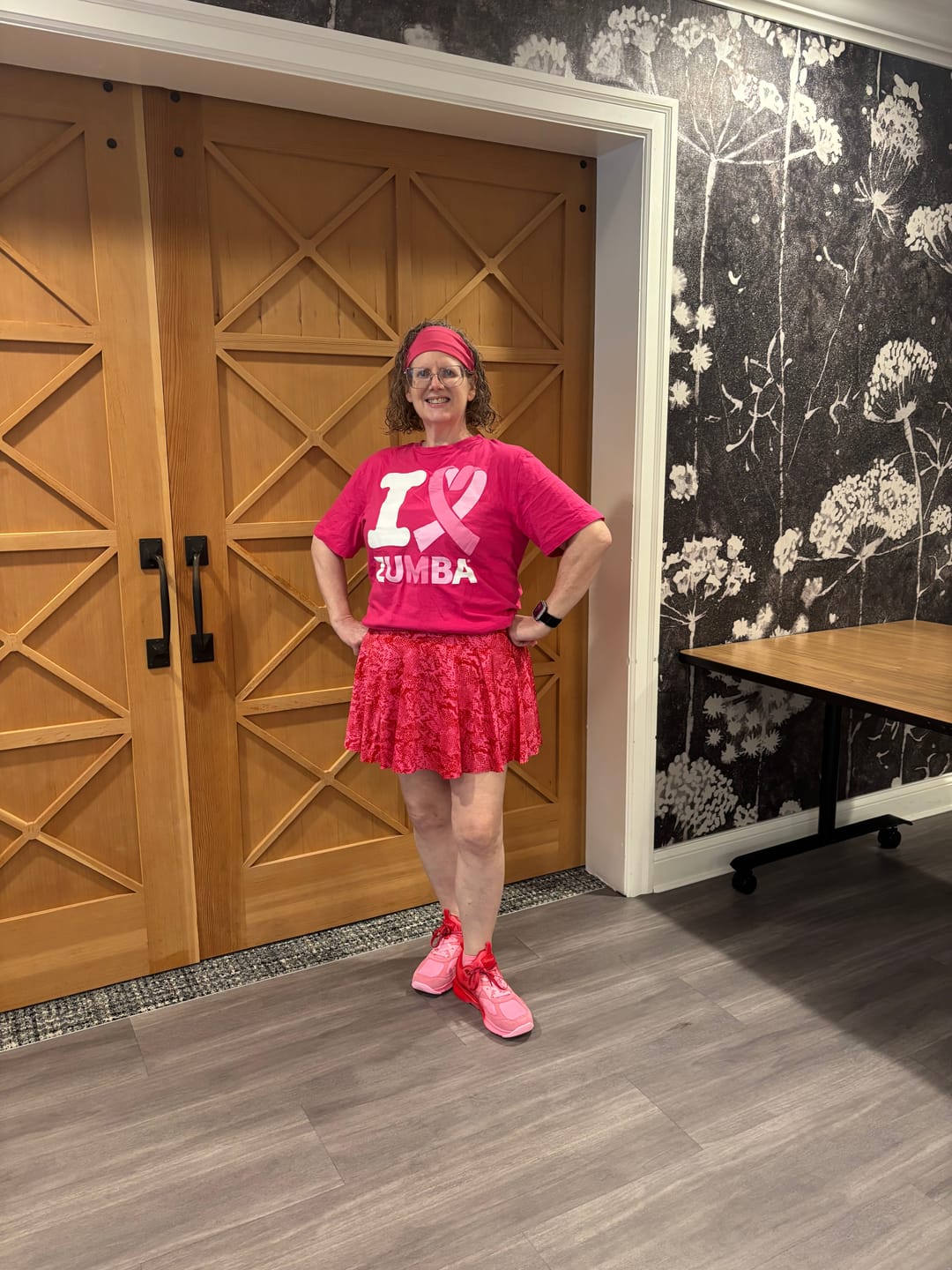 Customer photo review of Rock 'n' Roll Crossover Waistband Skort