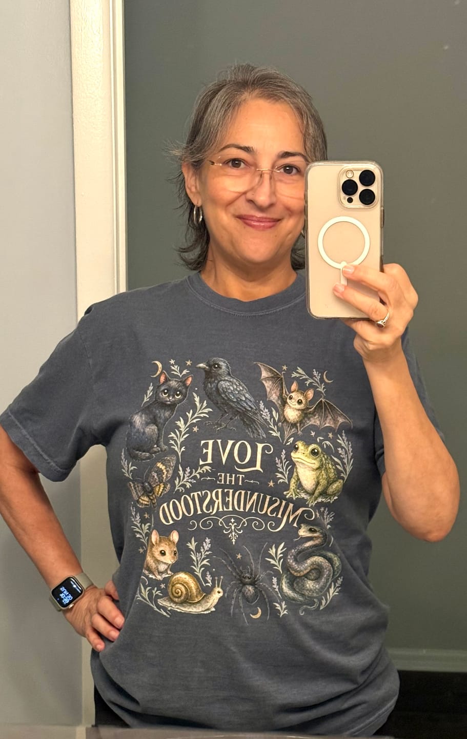 Customer photo review of Love the Misunderstood T-Shirt
